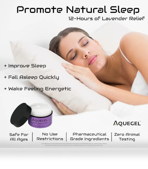 Nasal Moisturizer with Lavender for Sleep — Moisturizing, Aquegel