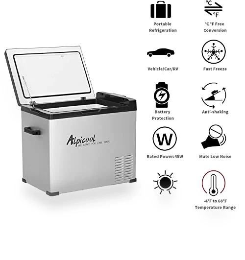 Portable Car Freezer — Mini Fridges, Alpicool