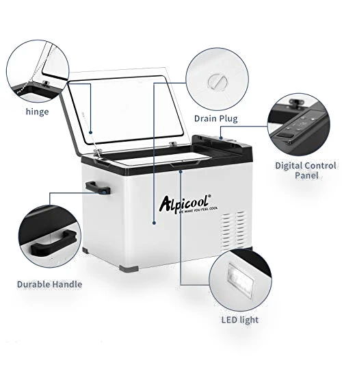 Portable Car Freezer — Mini Fridges, Alpicool
