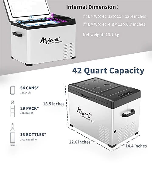Portable Car Freezer — Mini Fridges, Alpicool