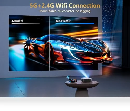 Smart 4K Projector — Home Theater Projectors, GooDee