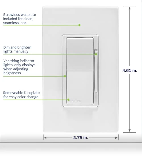 Smart Dimmer Switch — Dimmer Switches, Leviton