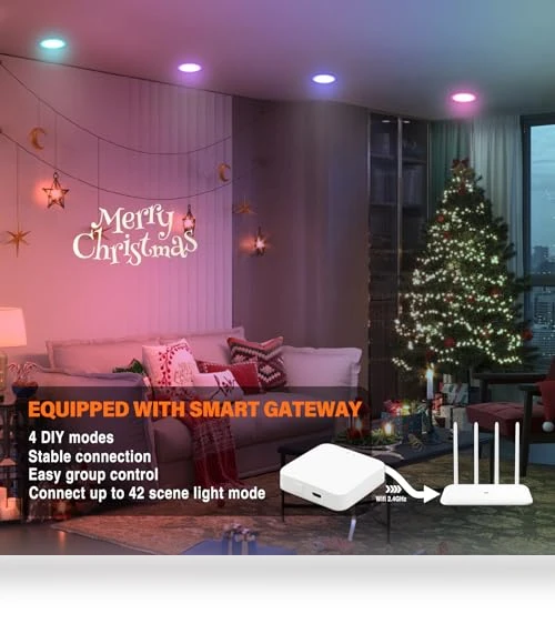 Smart RGB Recessed Light — Recessed Lighting, Dcvoltfield