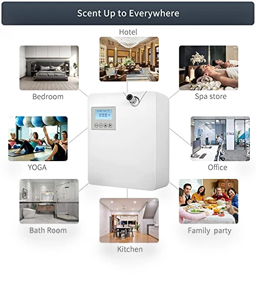 Smart Scent Air Machine with Cold-Air Tech — Diffusers, JCLOUD