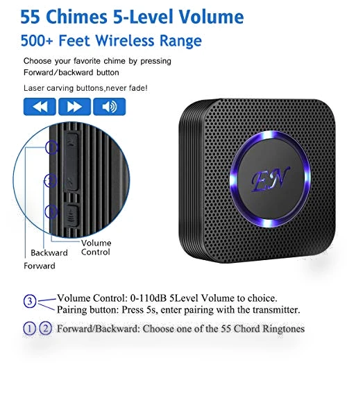 Smart Wireless Dog Doorbells for Potty Training — Doorbells, EverNary