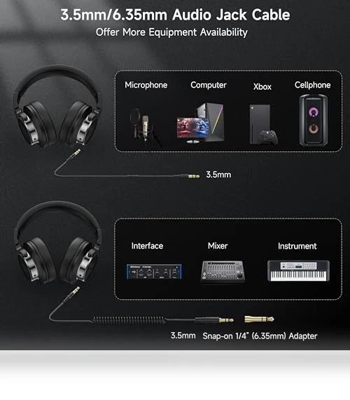 Studio Monitor & Mixing DJ Headphones — In-Ear Headphones, Rumoon
