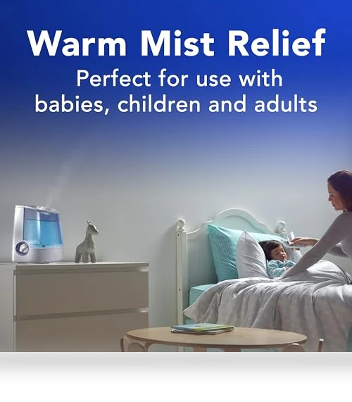 Warm Mist Humidifier — Air Moisturizers, Vicks