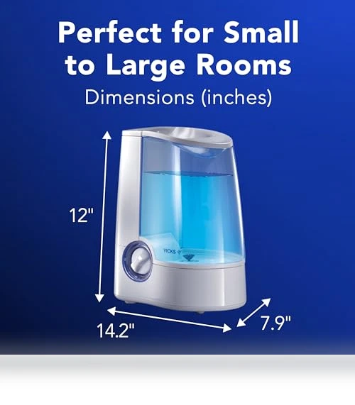Warm Mist Humidifier — Air Moisturizers, Vicks