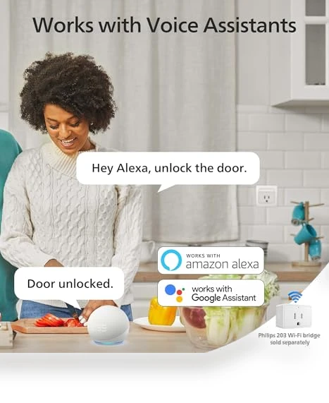 Wi-Fi Smart Door Lock — Deadbolts, Philips