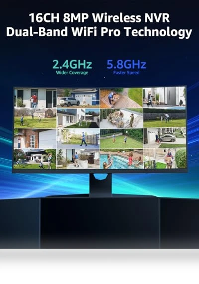 Wireless Camera System — Smart Home Security, Annke