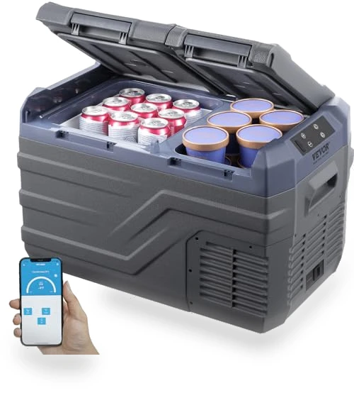 12 Volt Car Refrigerator Fridge — Mini Fridges, VEVOR