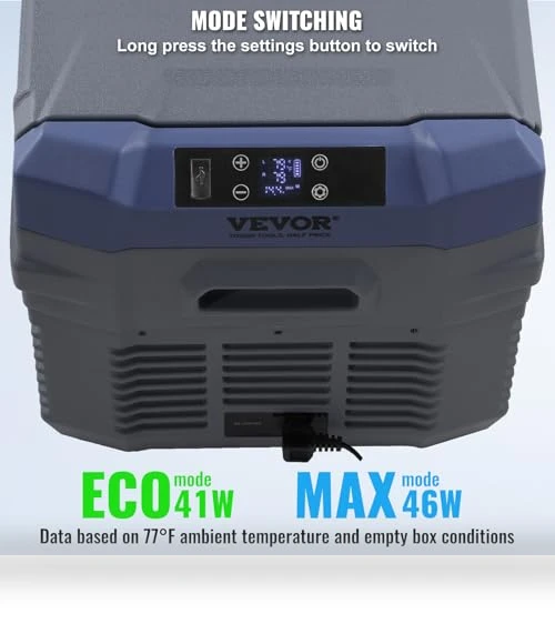 12 Volt Car Refrigerator Fridge — Mini Fridges, VEVOR