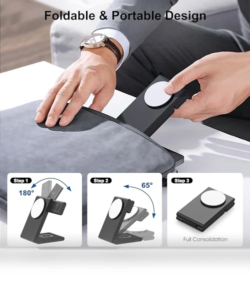 3 in 1 Wireless Charging Station for Multiple Devices — Chargers, CUCICU