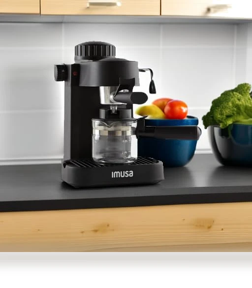 4 Cup Espresso/Cappuccino Maker — Coffee & Espresso Combos, Imusa