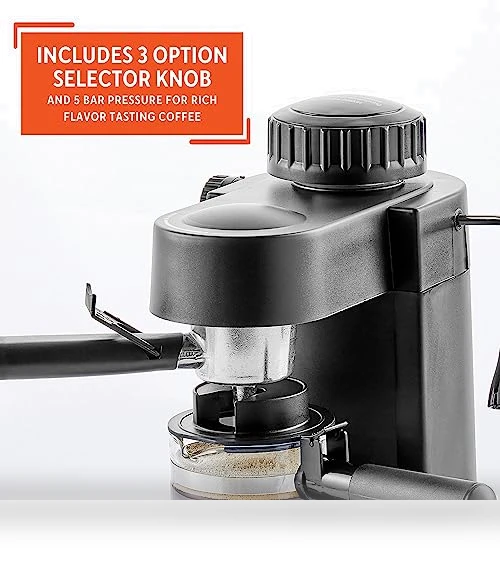 4 Cup Espresso/Cappuccino Maker — Coffee & Espresso Combos, Imusa