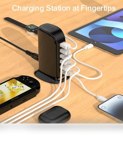 6-Port USB Charger Block with Type C — Chargers, SHENZHEN YIBOYUAN ELECTRONICS CO., LTD.