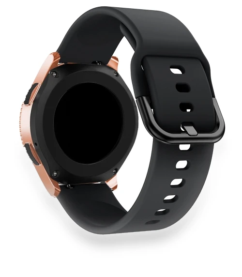 Color Buckle Silicone Watch Band — Bands