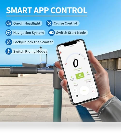 Foldable Electric Scooter with App Control — Electric Self-Balancing Scooters, GuduDobu