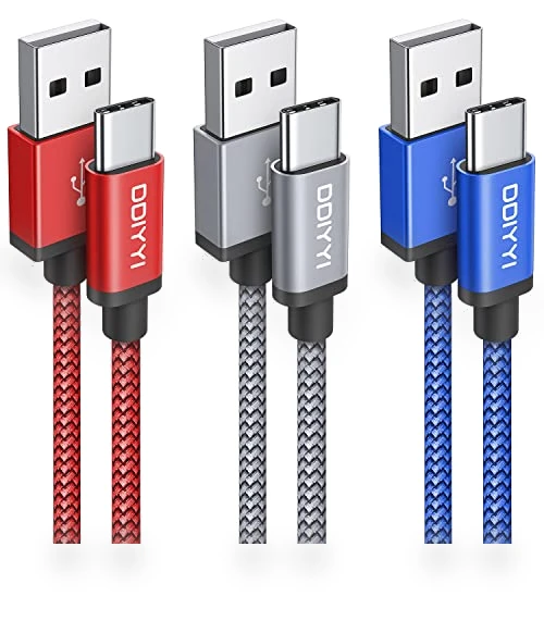 Long USB C Cable 10 ft 3-Pack — Chargers & Cables, DDIYYI