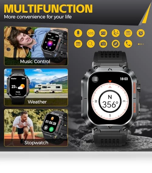 Military Smart Watch — Smartwatches, LaNikar