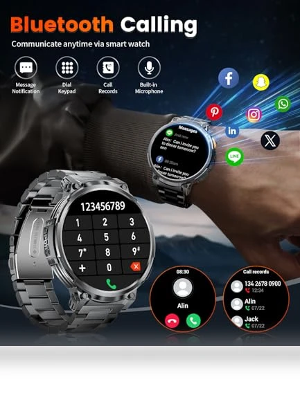 Smart Fitness Tracker Watch — Smartwatches, LIGE