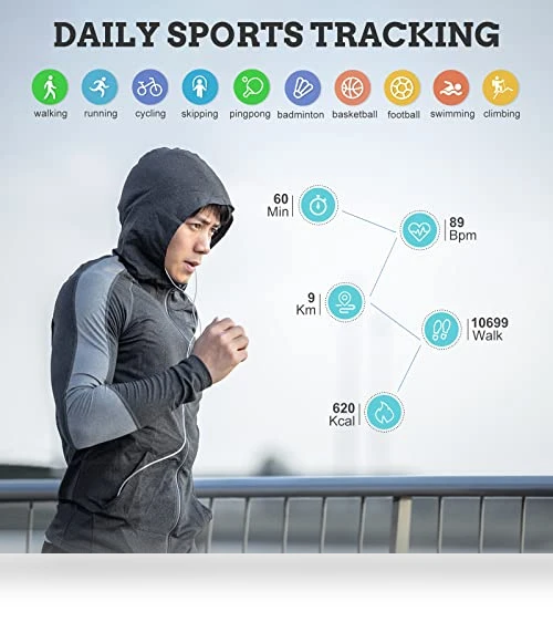 Smart Watch for Android iOS — Smartwatches, FILIEKEU