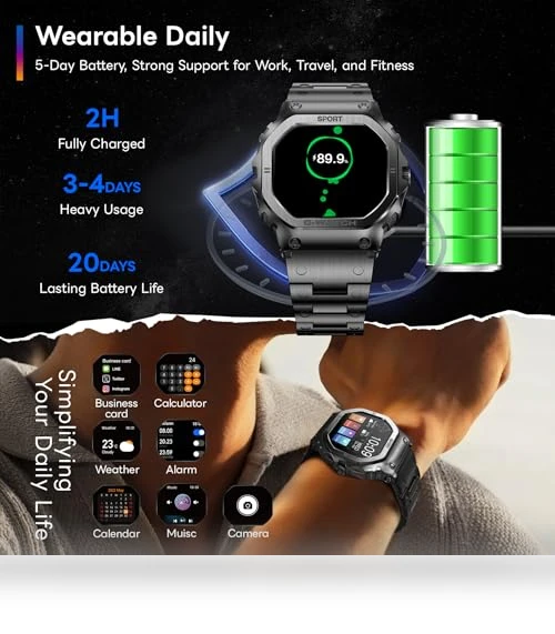 Smart Watch for Men — Smartwatches, FOSMET