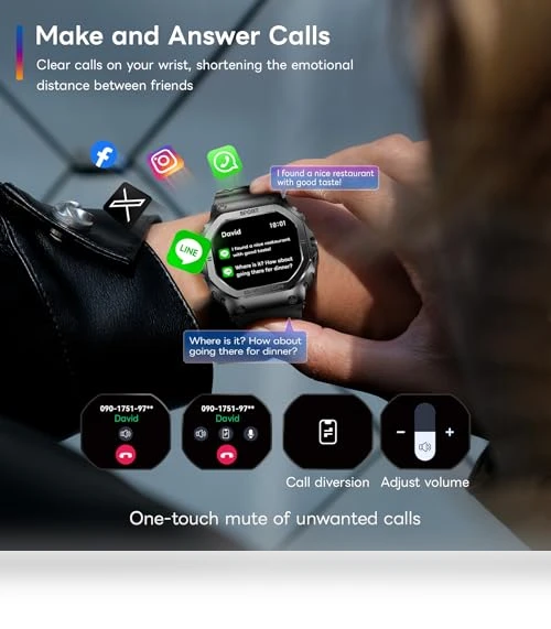 Smart Watch for Men — Smartwatches, FOSMET
