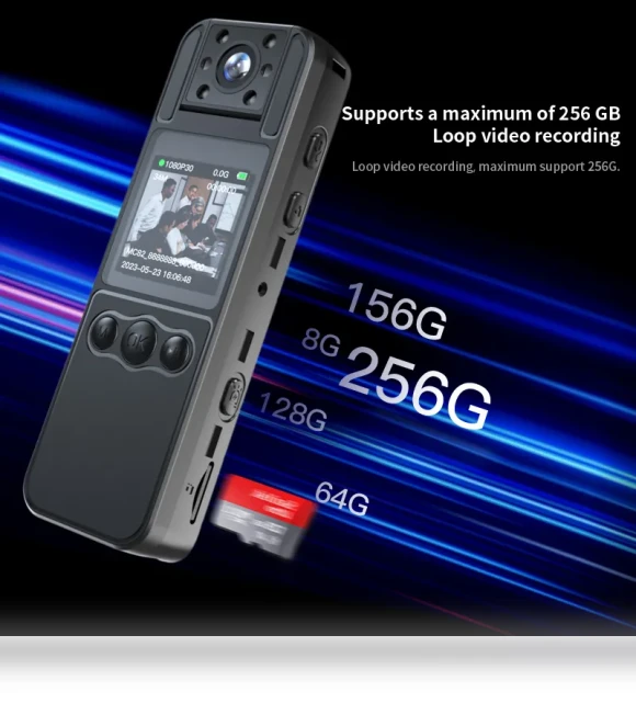 1080P Infrared Night Vision Sports Camera — Wearable Cameras