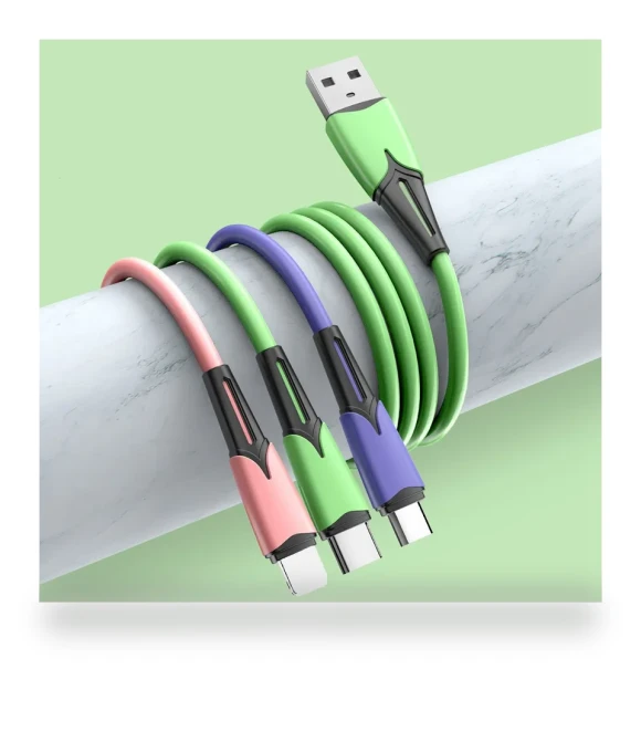 3-in-1 Charger Data Cable — Cables
