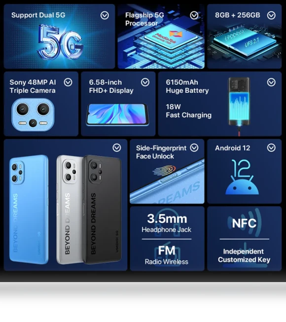 5G Smartphone — Mobiles, UMIDIGI
