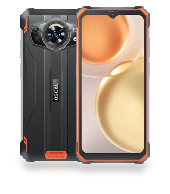 6.583-Inch 6+128GB 13000mAh Massive Battery 4G Ruggedized Smartphone — Battery Charger Cases, OSCAL