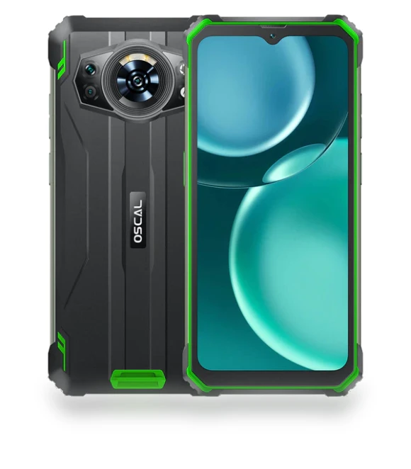 6.583-Inch 6+128GB 13000mAh Massive Battery 4G Ruggedized Smartphone — Battery Charger Cases, OSCAL