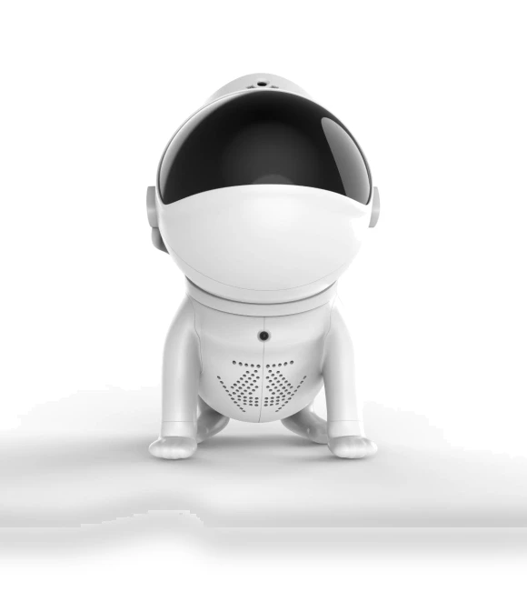 Astronaut Space Dog Bluetooth Speaker with Star Projection Light — Portable Audio