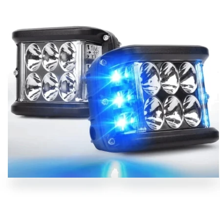 Car Dual Sides LED Dual Color Light — Light Kit