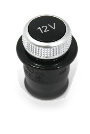 Chrome Plated Cigarette Lighter Cover — Chrome Trim & Accessories
