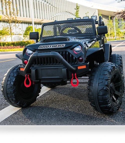 Double Drive Children Ride-on Car — Electric Vehicles, JEEP