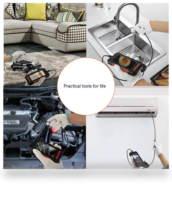 HD Pipeline Camera with Screen — Borescopes