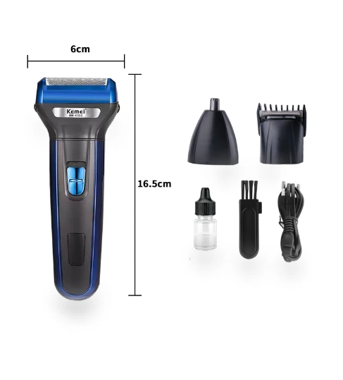 Light Nose Hair Device Barber Scissors Razor — Nose & Ear Trimmers, Kemei