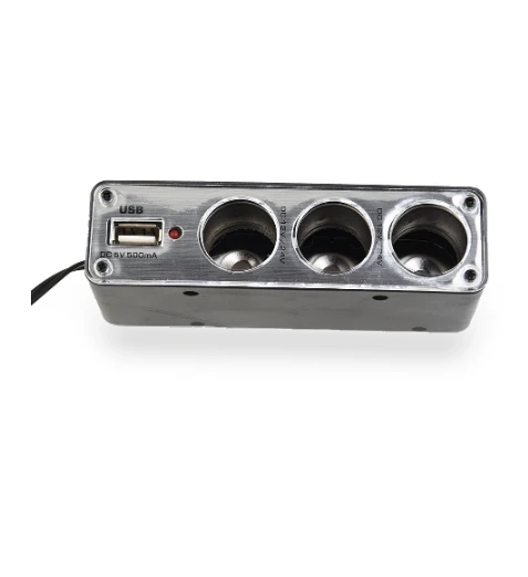 Triple Splitter Car Charger Adapter — Vehicle Power Solutions