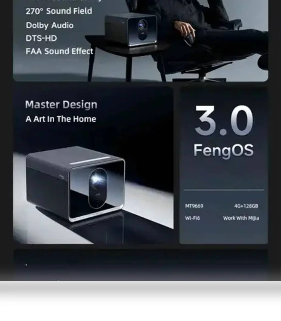 4K Laser Projector — Home Theater Projectors, Formovie