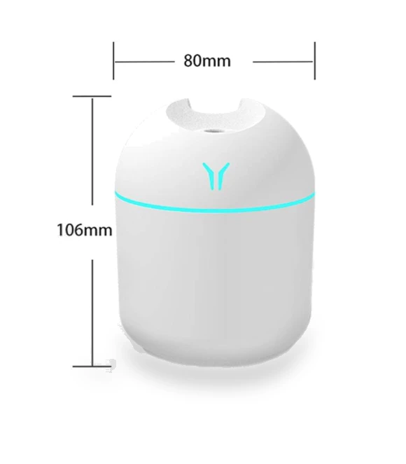 Colorful Night Light Car Humidifier — Air Moisturizers