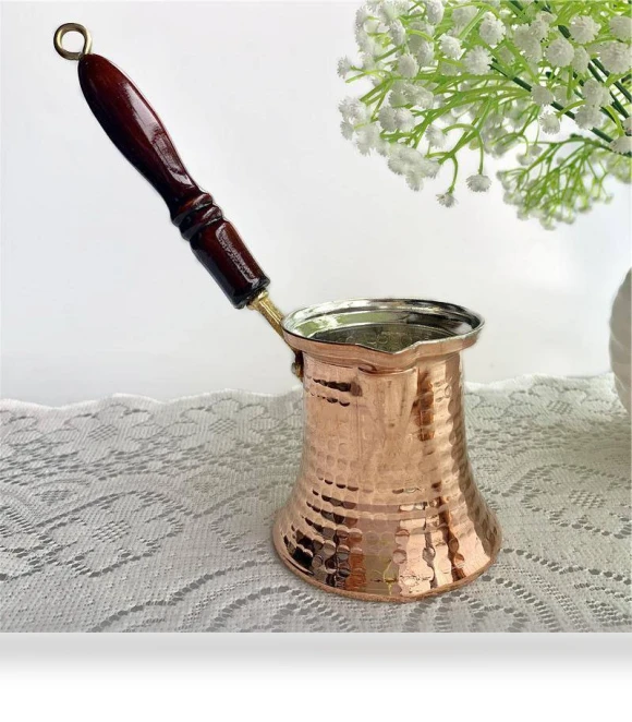Handmade Thickened Copper Coffee Pot — Cooking Pots & Pans