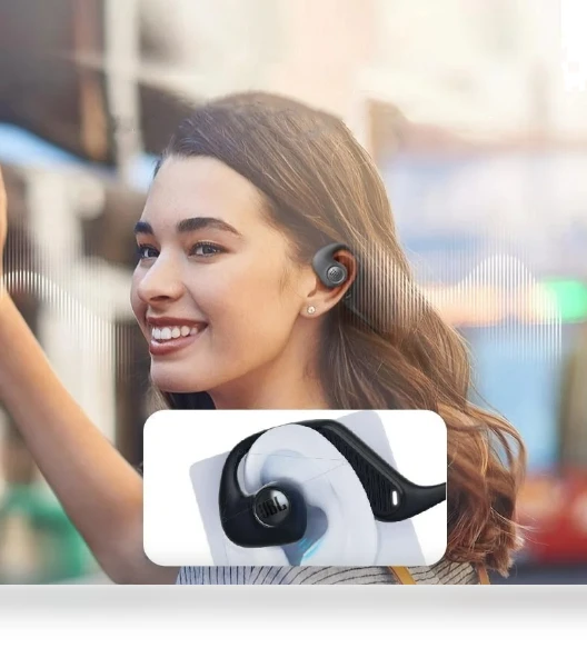 Open Wireless Bluetooth Headphones Sports Bone Conduction Air Conduction Earphones — In-Ear Headphones, JBL
