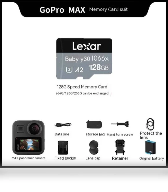 Panoramic Action Camera — Wearable Cameras, GoPro