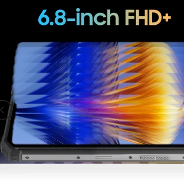 Rugged Phone with 64MP Camera and 22000mAh Battery — Basic Cases, OUKITEL