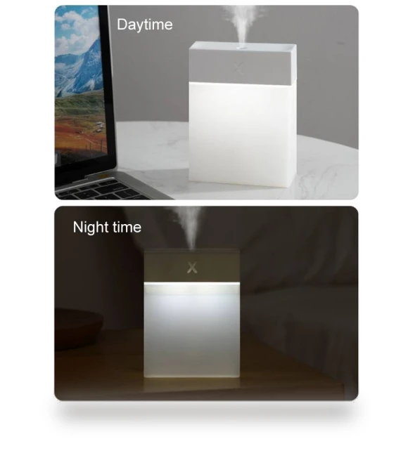 Silent Night Light Desktop Humidifier — Air Moisturizers
