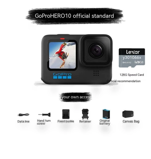 Waterproof Anti-Shake 5K Ultra HD Sports Camera — Adventure & Sports Cameras, GoPro