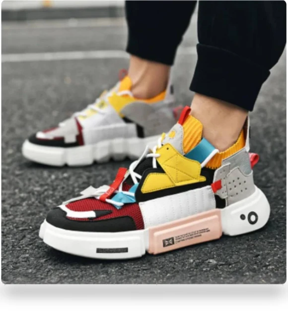 Platform Sneakers Casual Shoes — Trendy Sneakers, Youpin