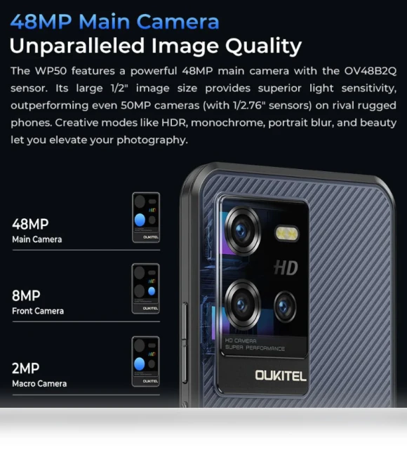 Rugged Smartphone — Mobile Devices & Accessories, OUKITEL